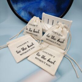 Cotton-Linen Drawstring Bag