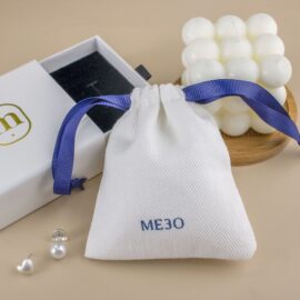 Twill drawstring bag