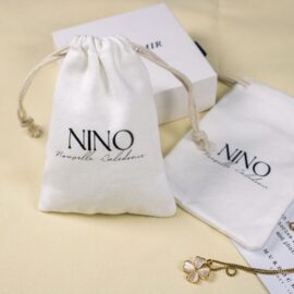 Cotton drawstring bag